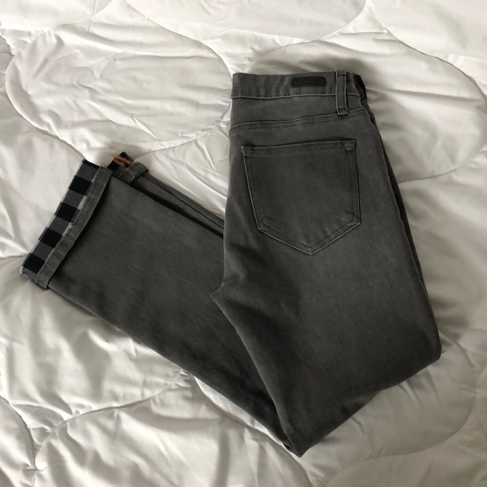 Weatherproof flannel lined jeans